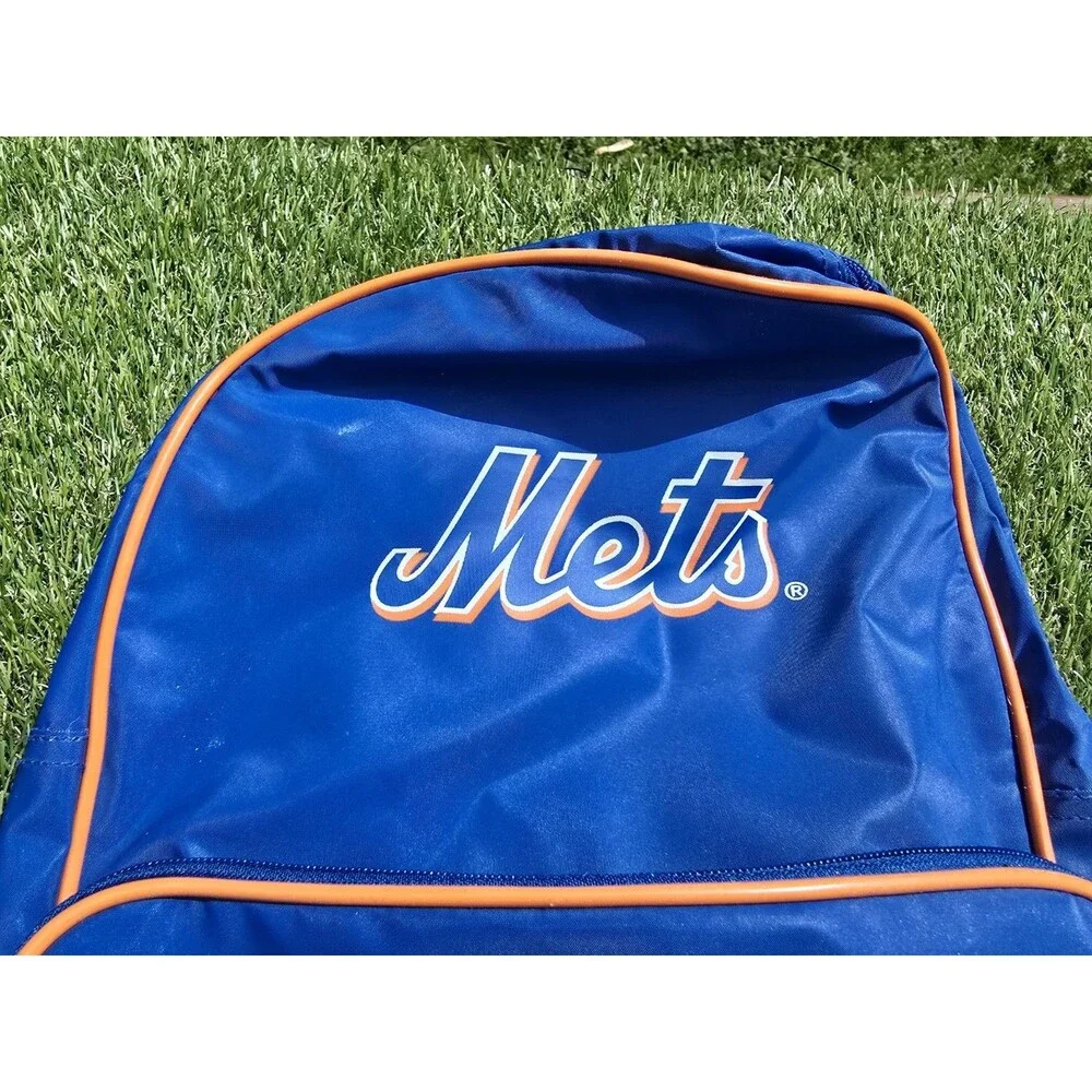 NY NEW YORK METS Blue Backpack Bookbag Fox Sports Net